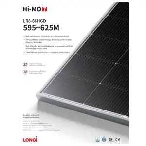 Panel Solar 615 W miniatura 2